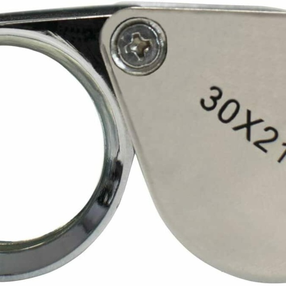 30X Diamond Ring Loupe 100% GLASS OPTICS Jewelry Tennis Bracelet Necklace Watch - Picture 5 of 5